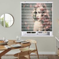 پرده زبرا کد W4026 سایز 150X150 سانتی متر