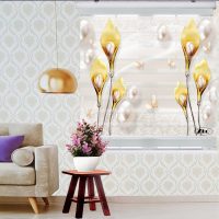 پرده زبرا زیو کد 1088 سایز 150x150 سانتی متر