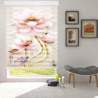 پرده زبرا زیو مدل 3D-1082 سایز 100x150 سانتی متر