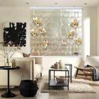 پرده زبرا زیو کد 3D1306 سایز 150x150 سانتی متر