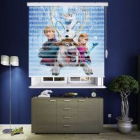 پرده زبرا زیو مدل K3126 سایز 150x150 سانتی متر