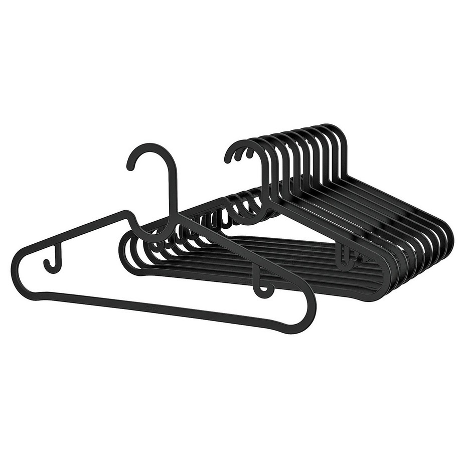 چوب لباسی ایکیا مدل SPRUTTIG کد 16931 بسته 10 عددی