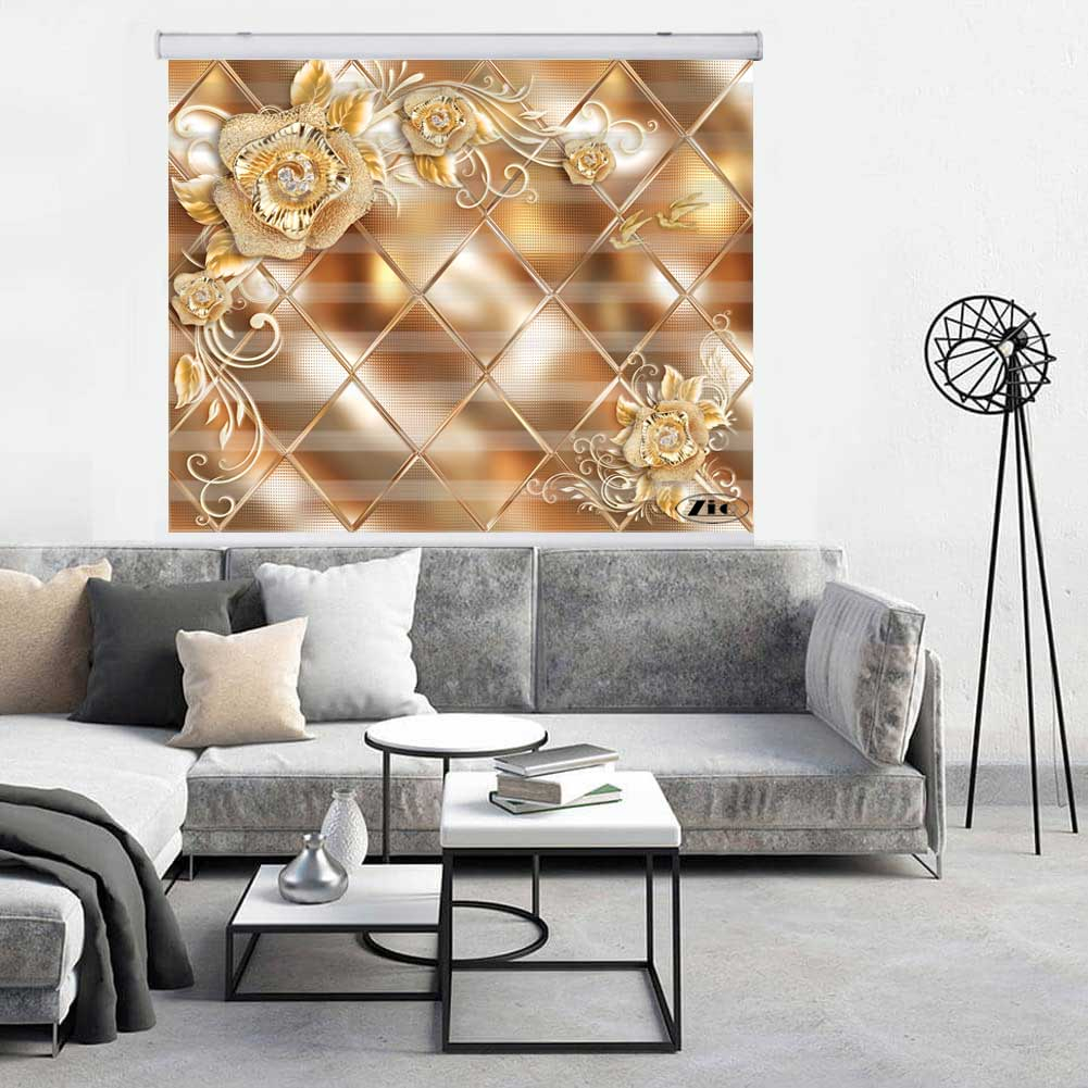 پرده زبرا زیو کد 3D1204 سایز 150x200 سانتی متر
