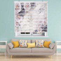 پرده زبرا زیو کد 3D1501 سایز 150x200 سانتی متر