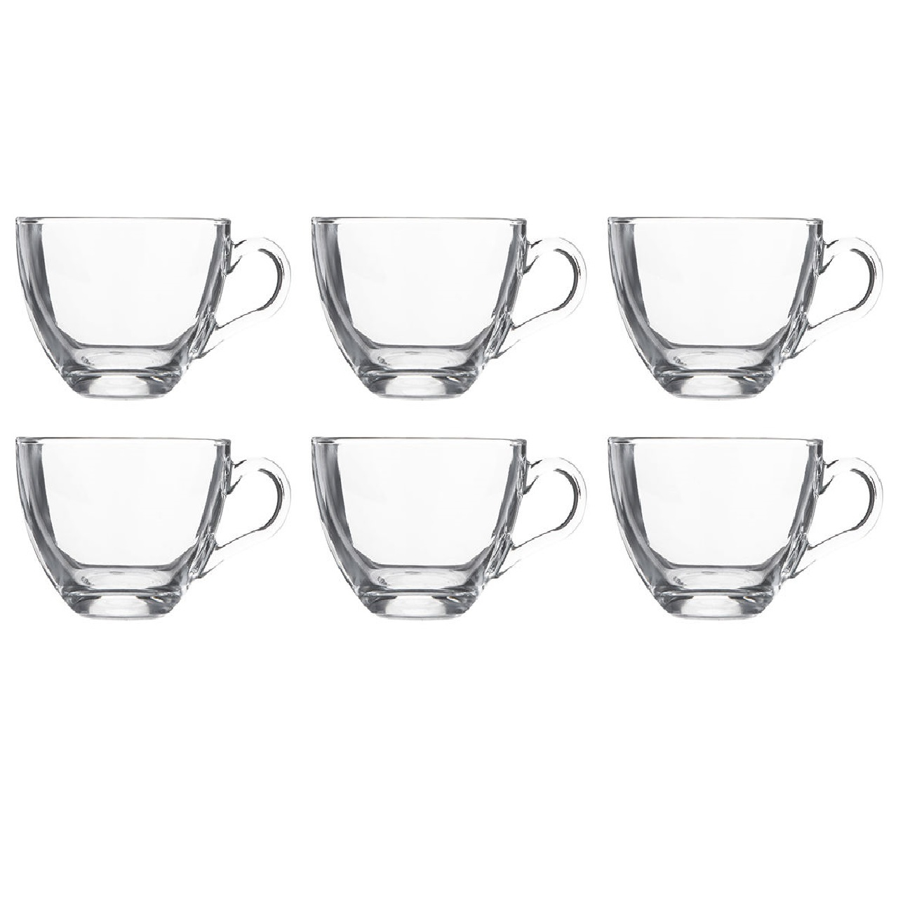 فنجان پاشاباغچه مدل بیسیک 6 basic کد 55161 بسته 6 عددی