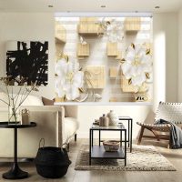 پرده زبرا زیو کد 3D1272 سایز 150x200 سانتی متر