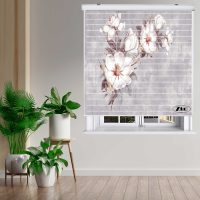 پرده زبرا مدل  3D1016 سایز 150x150 سانتی متر