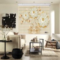 پرده زبرا زیو کد  3D1165 سایز 150x200 سانتی متر