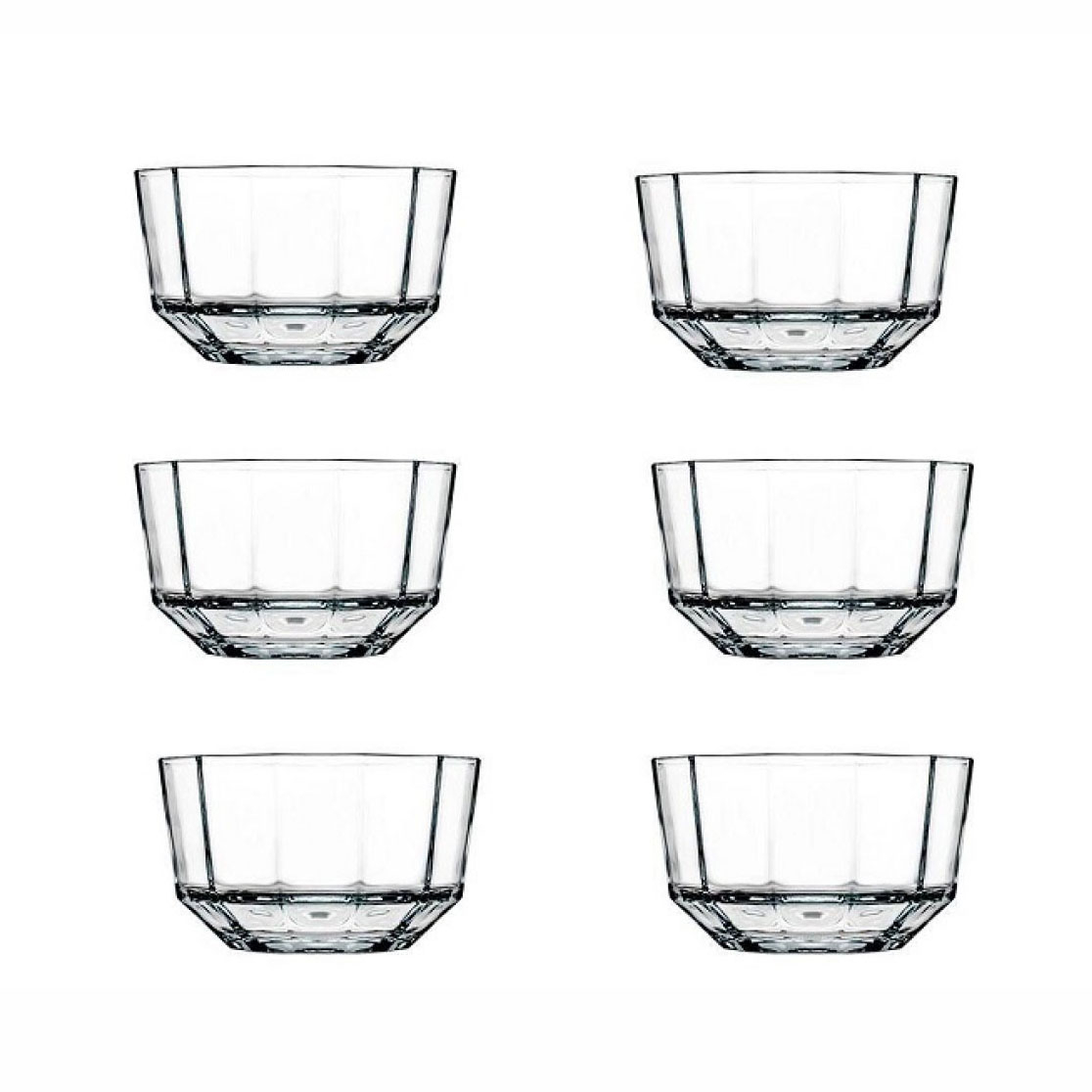 پیاله پاشاباغچه مدل Prisma کد 53906 بسته 6 عددی