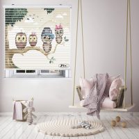 پرده زبرا زیو مدل سیلوئت K3026 سایز 150x150 سانتی متر