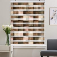 پرده زبرا زیو کد 3D092 سایز 200 × 140 سانتی‌ متر