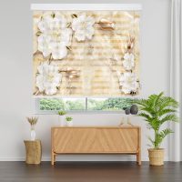 پرده زبرا زیو مدل 3D-1210 سایز 150x200 سانتی متر