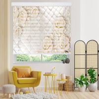 پرده زبرا زیو مدل 3D-1208 سایز 200x200 سانتی متر