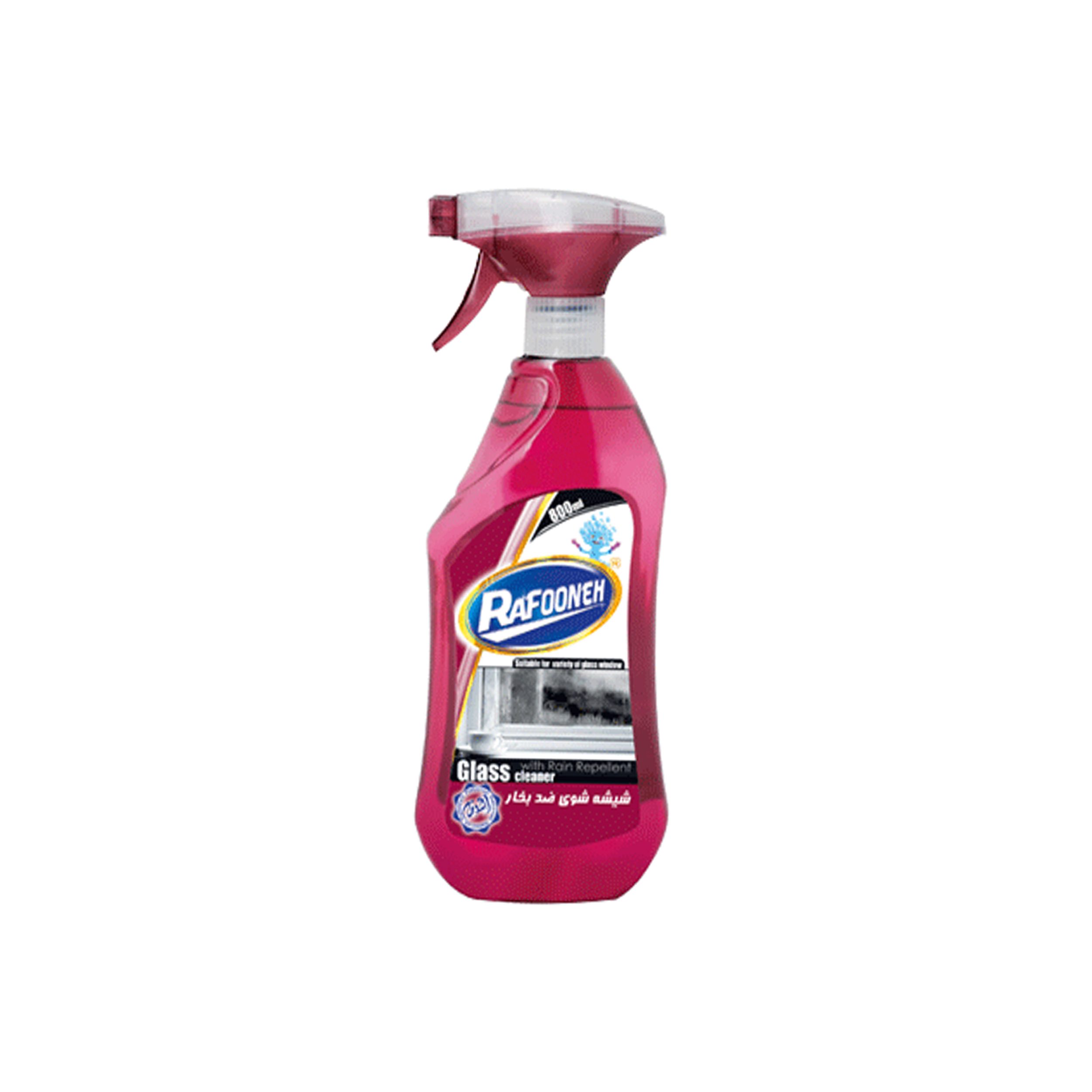 شیشه پاک کن رافونه مدل zed حجم 800 میلی لیتر