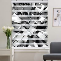پرده زبرا زیو کد 3D044 سایز 200 × 170 سانتی‌ متر