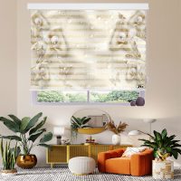 پرده زبرا زیو مدل 3D-1176 سایز 150x200 سانتی متر