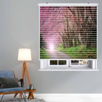پرده زبرا زیو مدل سیلوئتL-5035 سایز 150x150 سانتی متر