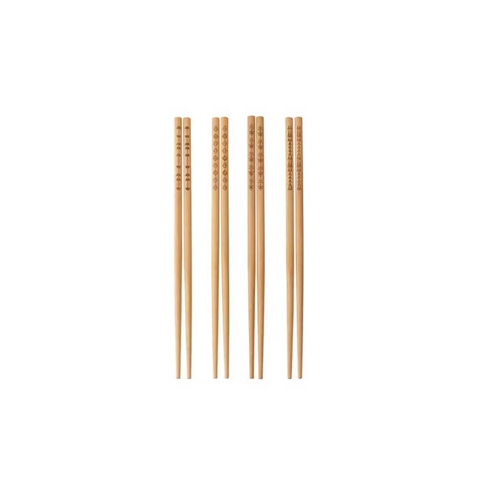چوب غذاخوری ایکیا مدل TREBENT کد 971 بسته 8 عددی