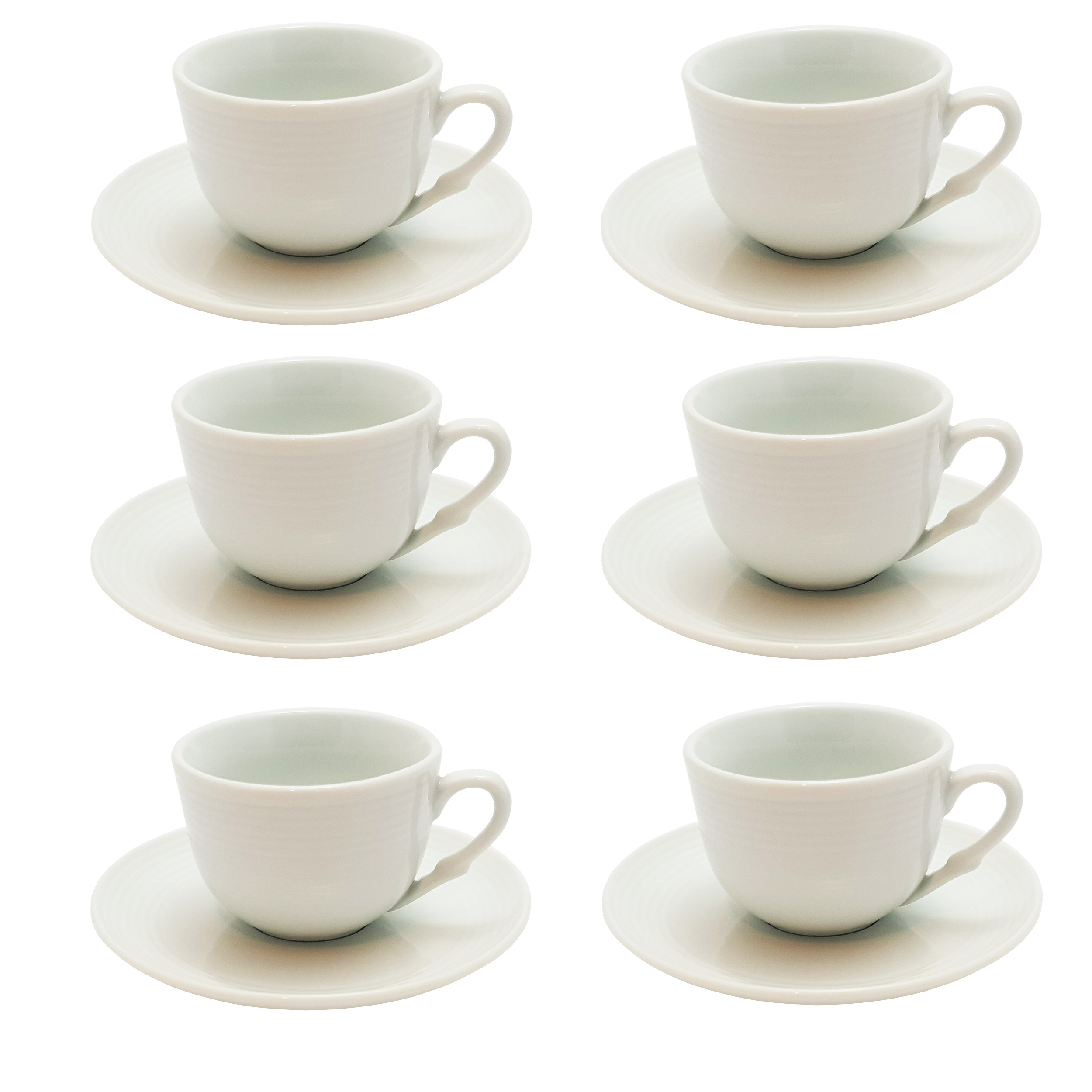 ست فنجان و نعلبکی 12 پارچه تقدیس مدل هتلی 60 میلی لیتر