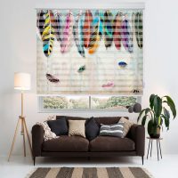 پرده زبرا زیو مدل 3D-1217 سایز 100x150 سانتی متر