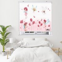 پرده زبرا زیو مدل سیلوئت K3046 سایز 150x150 سانتی متر