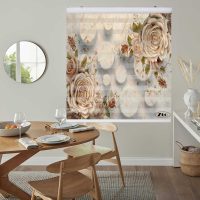 پرده زبرا زیو کد 3D1215 سایز 150x200 سانتی متر
