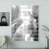 پرده زبرا زیو کد  3D1371 سایز 150x150 سانتی متر