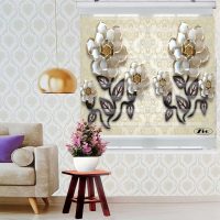 پرده زبرا زیو کد 3D1092 سایز 150x200 سانتی متر