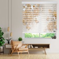 پرده زبرا زیو مدل 3D-1043 سایز 100x150 سانتی متر