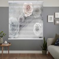 پرده زبرا زیو کد 3D1282 سایز 150x150 سانتی متر