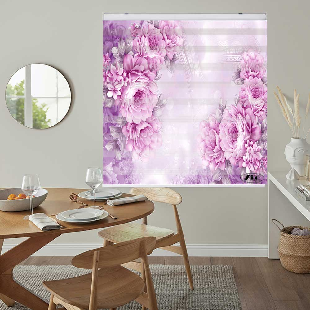 پرده زبرا زیو کد 3D1133 سایز 150x200 سانتی متر