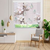 پرده زبرا زیو مدل 3D-1108 سایز 150x150 سانتی متر