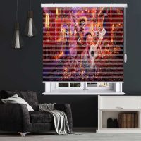 پرده زبرا زیو مدل K 3102 سایز 150x200 سانتی متر