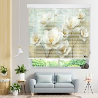 پرده زبرا زیو مدل 3D-1063 سایز 100x150 سانتی متر
