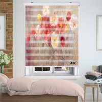 پرده زبرا زیو مدل P6050 سایز 150x200 سانتی متر