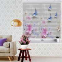 پرده زبرا زیو کد 3D1049 سایز 150x150 سانتی متر