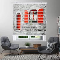پرده زبرا زیو مدل L5069 سایز 200x200 سانتی متر