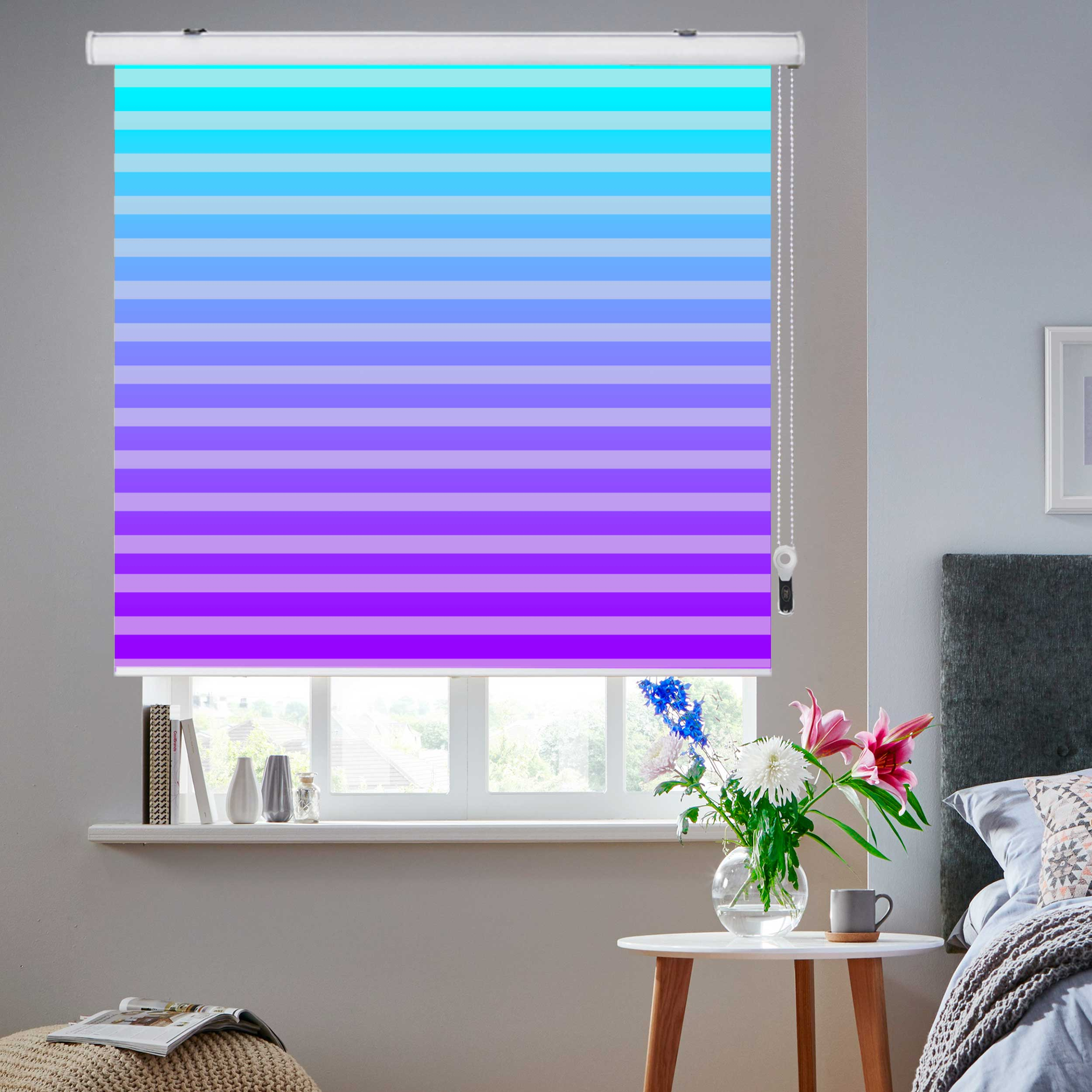 پرده زبرا زیو مدل G 10 سایز 150x150 سانتی متر