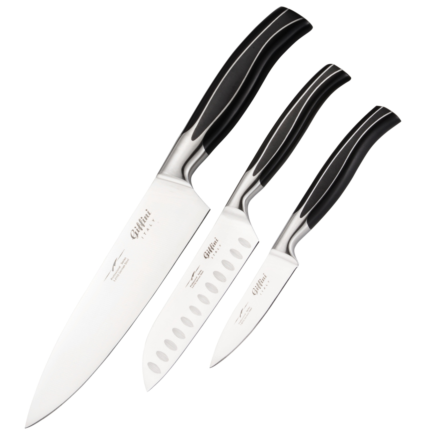 ست چاقوی اشپزخانه 3 پارچه جی فی نی کد S-03