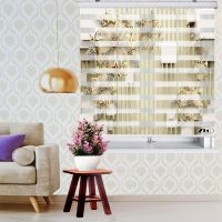 پرده زبرا زیو مدل 3d1032 سایز 150x150 سانتی متر