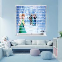 پرده زبرا زیو کد K3057 سایز 150X150 سانتی متر