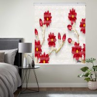 پرده زبرا زیو کد 3D1403 سایز 150x150 سانتی متر