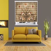 پرده زبرا زیو کد 3D1517 سایز 150x200 سانتی متر