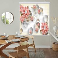 پرده زبرا زیو کد 3D1400 سایز 150x200 سانتی متر