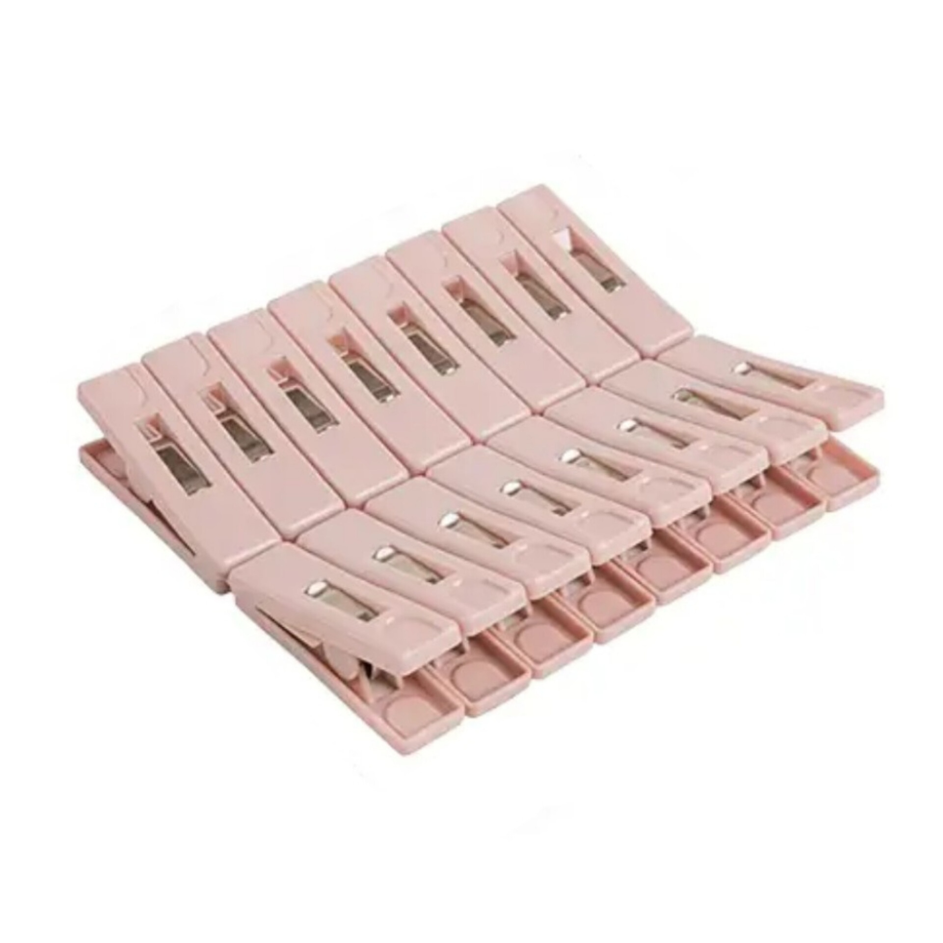 گیره لباس لیمون مدل پلاستیکی کد HS1466 مجموعه 16 عددی