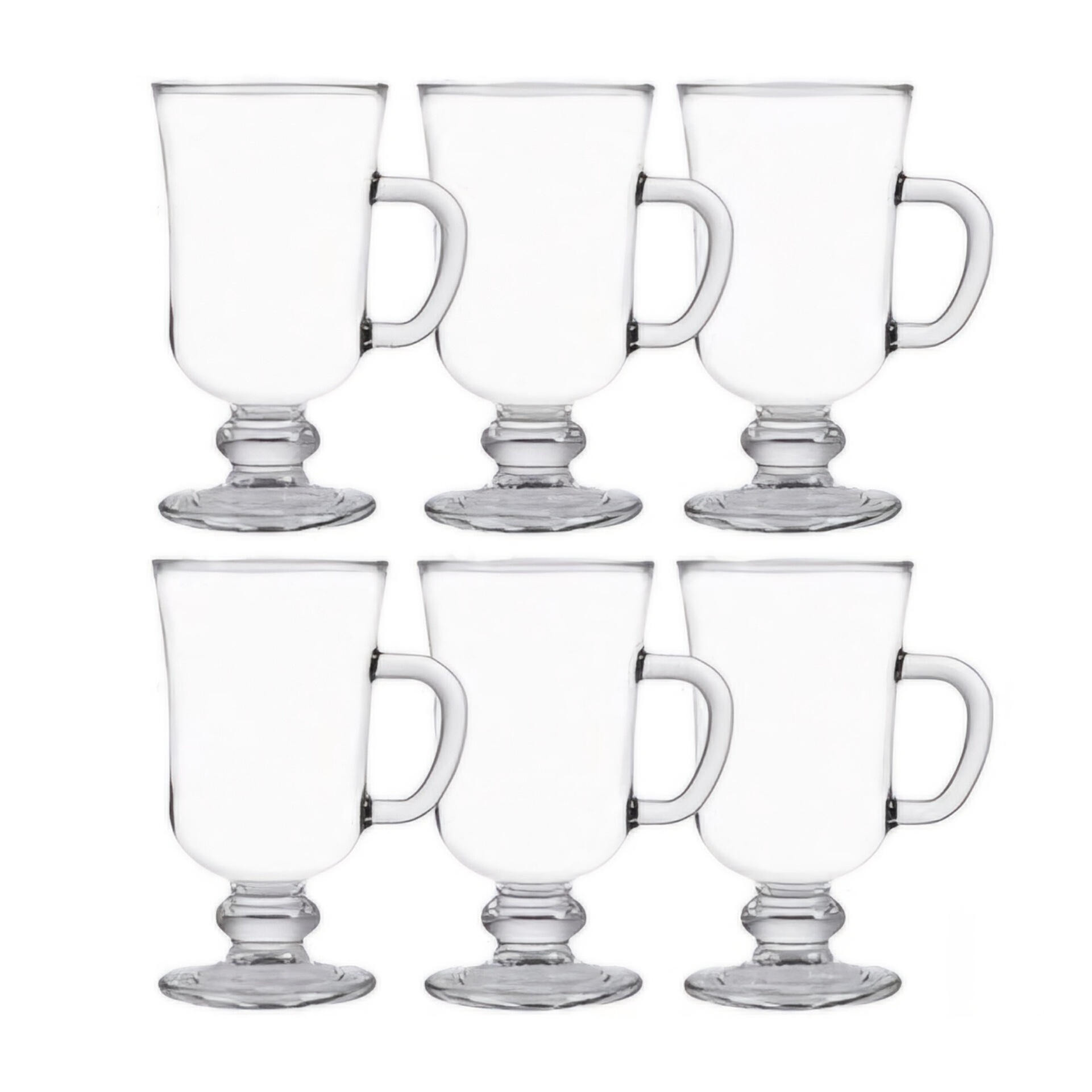 لیوان لیمون مدل پایه دار کد HS2106 بسته 6 عددی