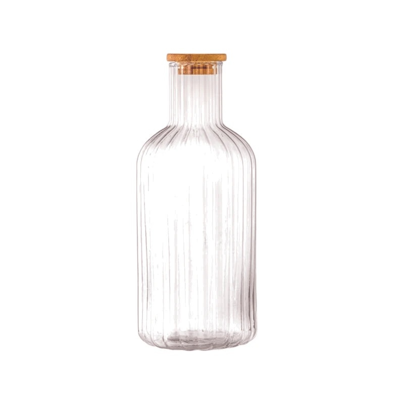 بطری آب لیمون مدل در چوبی کد RD4 گنجایش 1/4 لیتر