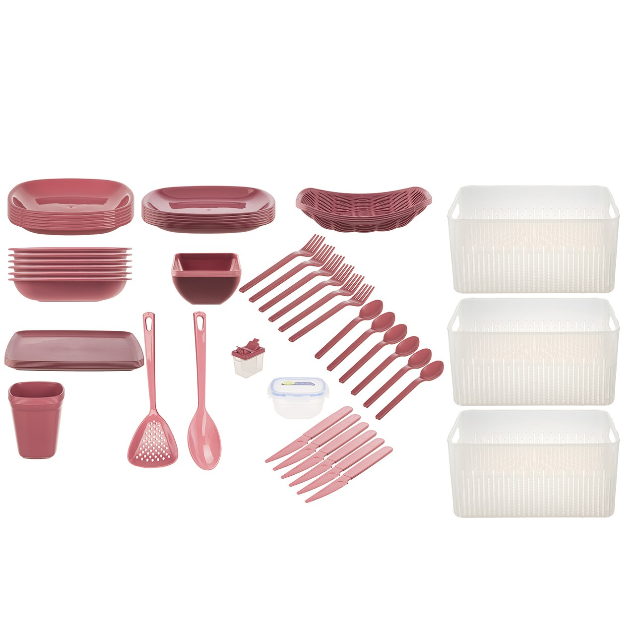 سبد پیک نیک لیمون مدل Four Lock