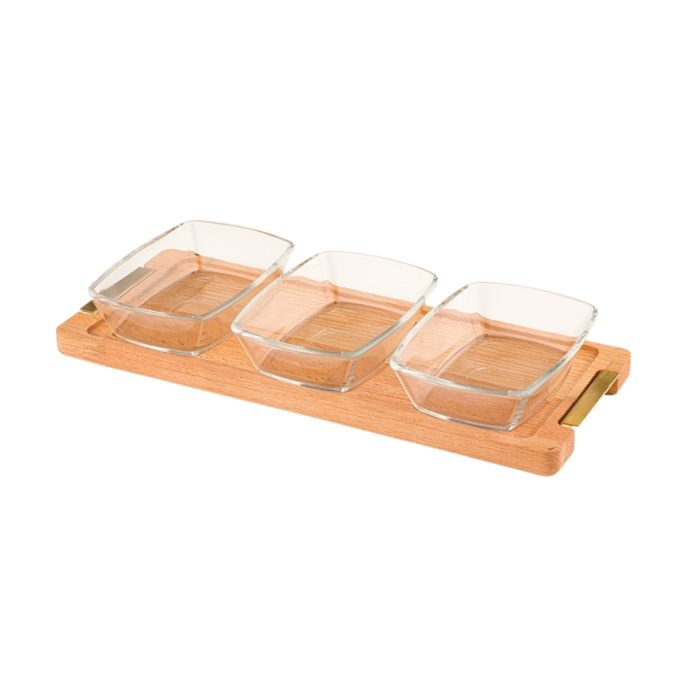 اردوخوری لیمون کد FIDOKA-2252 مجموعه 3 عددی به همراه استند