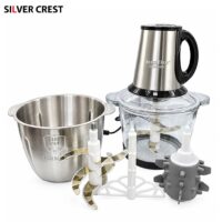 خردکن سیلور کرست SL-2024 دو کاسه 6 کاره توان 1200 وات